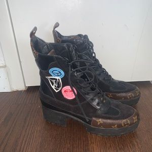 Louis Vuitton Checkpoint Platform Desert Boot